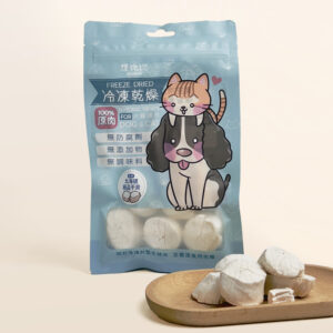 100%原肉犬貓凍乾零食｜飯飯美味升級 - 北海道極品干貝25g