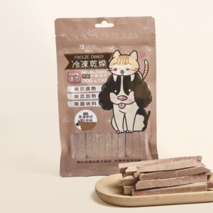 100%原肉犬貓凍乾零食｜飯飯美味升級 - 香濃原切牛肉條40g