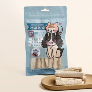 100%原肉犬貓凍乾零食｜飯飯美味升級 - 鮮嫩無刺虱目魚40g