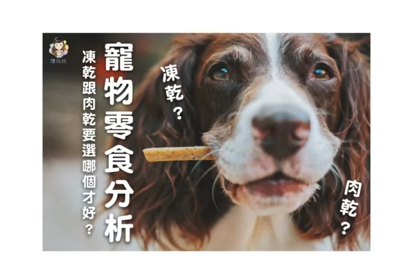 寵物零食分析凍乾跟肉乾要選哪個才好